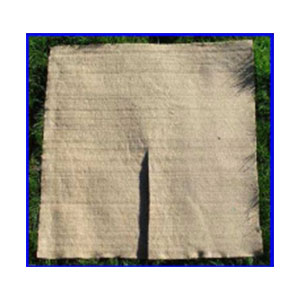 ROBIN Dalle de paillage feutre en fibre végétale 75 x 75cm