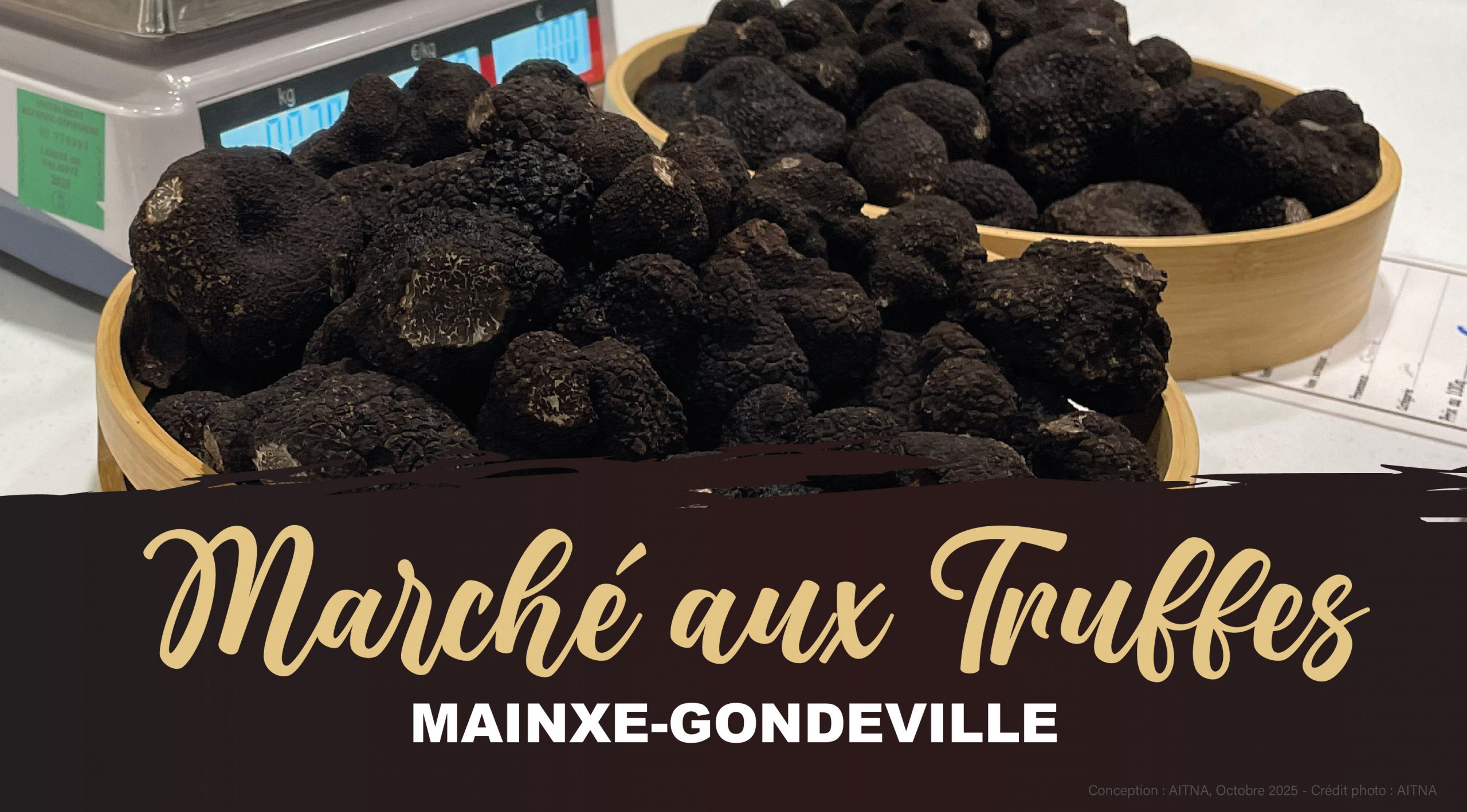 Le marché aux truffes de Mainxe-Gondeville 2025-2026